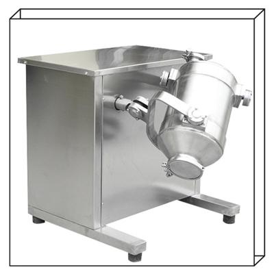 China 3D Chemical Food Powder Mixer Machine 0.55KW SBH-20 Dreidimensionaler Bewegungsmischer zu verkaufen