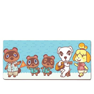 China Free Shipping Good Quality Animal Crossing Laptop Mousepad Mouse Pad Keyboards Anti-Slip Large Mat for sale