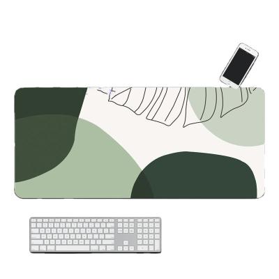 China Office Mouse Pad HEATER Desktop Computer Keyboard Extended Desk Mat for sale