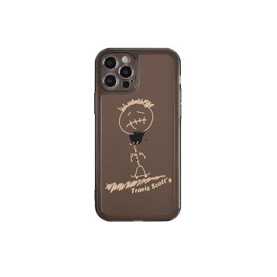 China Street Travis Scot Basketball Transparent Soft Silicon Shockproof Phone Case for sale