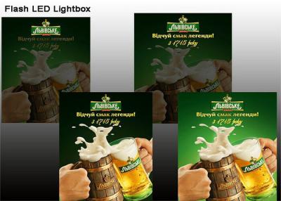 China Interior Decorative Ultrathin LED Crystal Light Box With Crylic Light Panel for sale