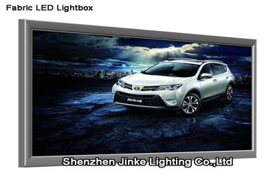 China High Bright Portable LED Fabric Light Box , Picture Frame Light Box Screen for sale