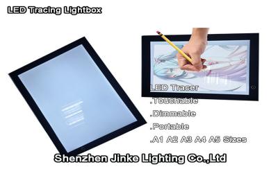 China Portable Tattoo Tracing Crystal Led Light Box Display A2 / A3 / A4 / A5 for sale