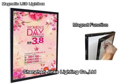 China Front open Magnetic LED Light Box , Acrylic LED Slim Light Box Display for sale