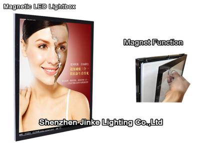 China Laser Engraving Magnetic Advertising Crystal LED Light Box Display A0 for sale