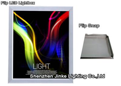 China Single Side Exterior Slimline LED Light Boxes With Waterproof Snap Frames for sale