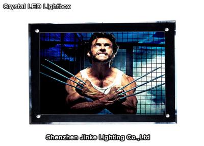 China Thin LED Crystal Light Box , Wedding Pictures Show LED Slim Light Box for sale