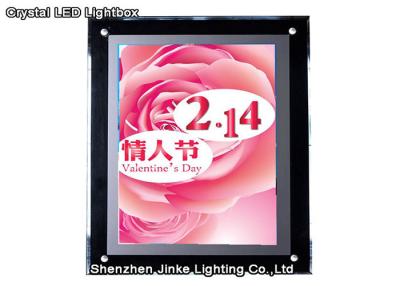 China Professional Crystal Hanging A5 LED Ceiling Light Box With CE / ROHS for sale