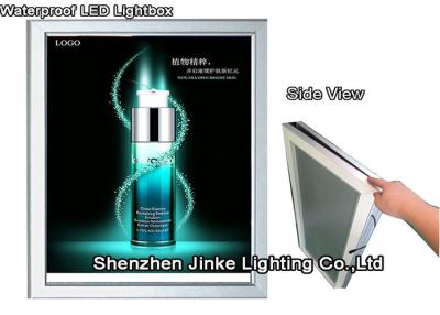 China Eco - Friendly Black Snap Frame LED Light Display Advertising Board With CE for sale