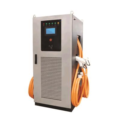 China EV Public Car Charging Station 50kW CE , RoHS 4000mm Cable Length for sale