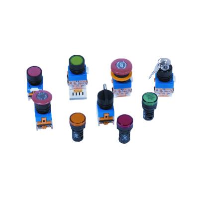 China ON-OFF Mushroom Push Button Switch Push Button Switch Emergency Button Switch for sale