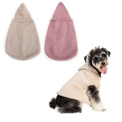 China Fashion Winter Sustainable Luxury Dog Knit Sweater Clothes Cat Pet Costume And Accessories for sale