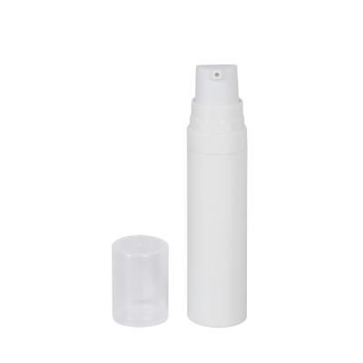 China Eco-friendly Plastic Airless Cosmetic Pump Bottle Easy To Carry Lotion Bottles For Travel With 5/8/10cc Outlet Vacuum Empty Bottle for sale