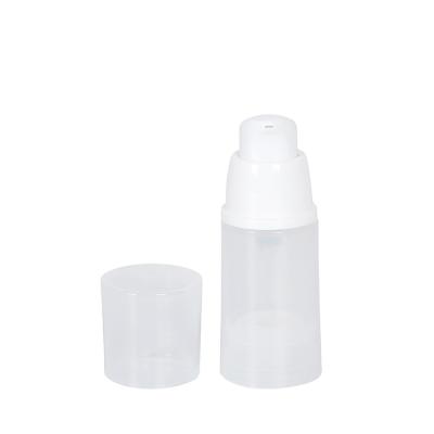 China Cosmetic Airless Pump Bottle Container Travel Cosmetic Pump Bottle For Shampoo/Lotion 15ml 30ml 50ml for sale