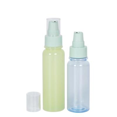 China Special BEAUTY PACKAGING shape face eye lotion cream pump bottle PET plastic cosmetic packaging lotion bottle 50-100-120-150ml for sale