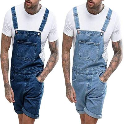 China Fashion Waterproof Logo Cowboy Denim Jeans Men Custom Made Oversized New Arrival Ripped Overalls for sale