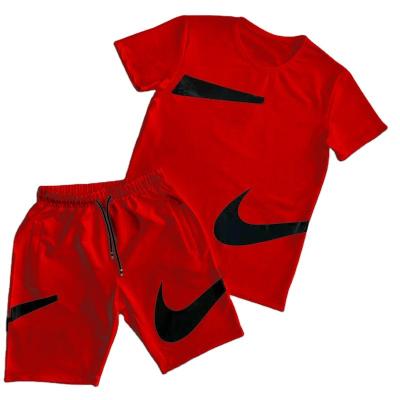 China Custom QUICK DRY Men's Shorts Sets Summer Customized Logo Mens Matching Two Piece 2 Piece Short Set For Men for sale