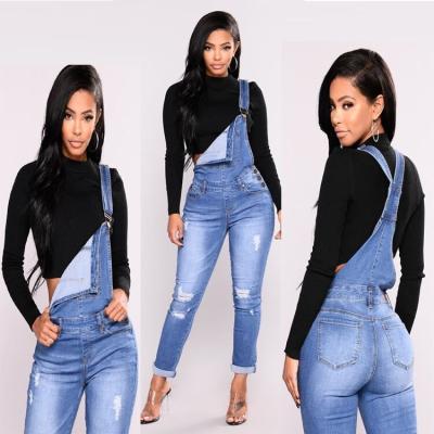 China Europe USA New Sustainable Fashion Over Sized Sexy Jeans Jum+psuit Custom Made Women Logo Over Size Pants Trousers for sale