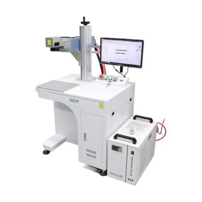 China 3w 5w Laser Water Cooled Plastic Glass UV Spotting Engraving Machine for sale