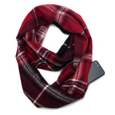 China Hot Selling Infinity Scarf Knitted Autumn Winter Loop Scarf for sale