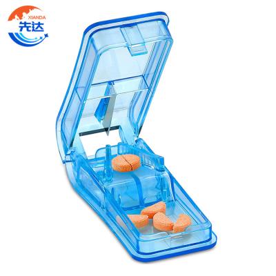 China Eco-Friendly Weekly Pill Organizer Pill Cutter Little and Big Pills in Half or Quarter Clean Tablet Cutter Easily with Sturdy Blade for Vitamins Pills Medicine for sale