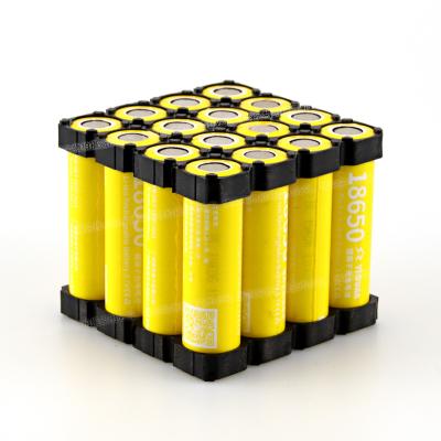 China 18650 Battery Holder Anti-fire Factory Wholesale 18650 Lithium Battery Holder OEM Plastic ABS PC Material for sale