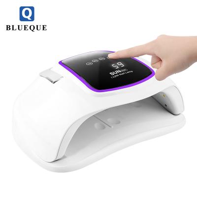 China 2021 BLUEQUE New 6T Two Hands UV Nail Lamp 108w UV Gel Nail Curing Lamp Light Dryer Led Nail Lamp SUN-BQ 6T for sale