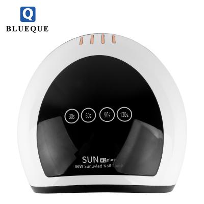 China BLUEQUE LED LAMP UV LED Products 96w Latest Nail Lamp UV Led Nail Gel Polish Dryer For Salon for sale