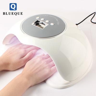 China Professional 72w ABS Led Nail UV Lamp With Sunlight Gel Polish Nail Dryer for sale