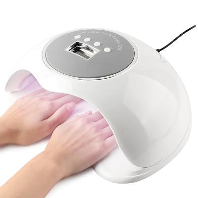 China 2019 BLUEQUE Profession 72W Rechargeable UV Led Nail Gel Lamp For Nail Polish Dryer YQ-72W for sale