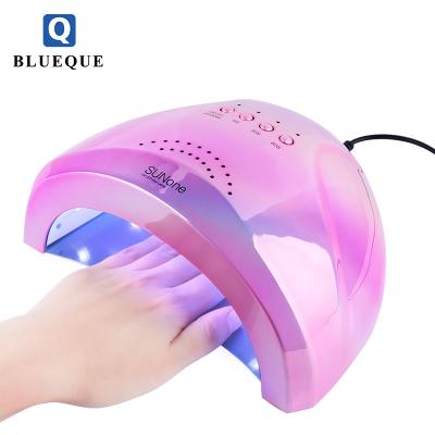 China Sun One BLUEQUE 2019 New Arrivals Smart Beautiful Appearance UV Led Nail Lamp For Nail Gel Polish Dryer 48w Sun One YQ-1 (SUN ONE) for sale