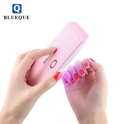 China 2021 BLUEQUE 36W LED Mini Gel Nail UV Lamp Apply For Portable USB Gel Nail Dryer Bq-mini 1 for sale