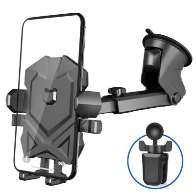 China 3.5-6 Inch Mobile Phone Navigator and Other Multi Function Car Phone Bracket Car Phone Holder Pone Cell Phone Holder Mount Universal Pone Cell Phone Holder 360 Degree for sale