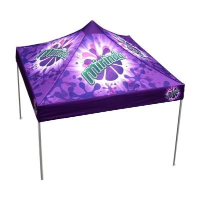 China Outdoor Party Event Wedding Garden 10*10ft Aluminum Frame Digital Printing Heat Transfer Customized Logo Racing Tent Carpas Gazebo for sale