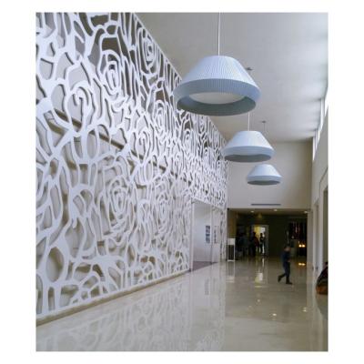 China Decorative Interior Wall Art Laser Cutting Metal Customer Home Screen Decor for sale