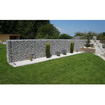 China Basic Assembly Gabion Baskets Welded Mesh Rock Stone Cage Walls for sale