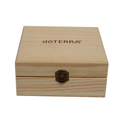 China IDEAR Recyclable Factory Wholesale Custom Boxes Lovely With Logo Luxury Small Wooden Perfume Gift Box Packaging With Lid for sale