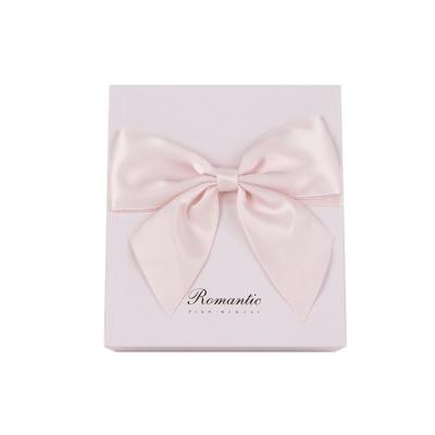 China Factory Wholesale Materials Factory Wholesale High Quality Design Logo Customized Jewelry Pink Gift Reused Paper Box For Ring for sale