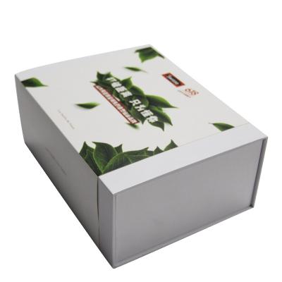 China Book Shape Recyclable Health And Beauty Products Gift Packaging Box With Cover for sale