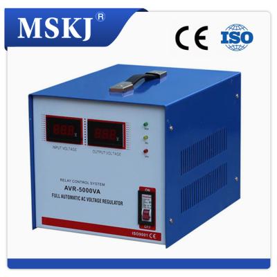 China AVR-5000VA AC Relay Electronic Type Control Voltage Stabilizer for sale