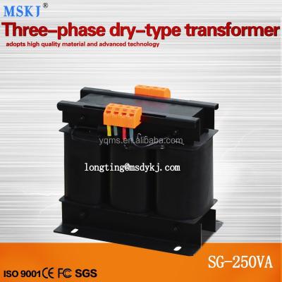 China Power transformer manufacturer SG-250KW 3 phase power transformer for sale