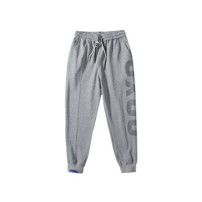 China 2022 Four Seasons Cotton Printed Student Loose Version Brand Couples Sports Casual Sweatpants for sale