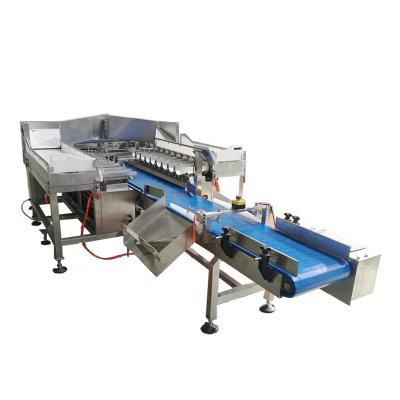 China Linear Scale Weigher Linear Scale Automatic Weighing Fresh Frozen Whole Fish Fillet Fish Fillet Packaging Machine en venta