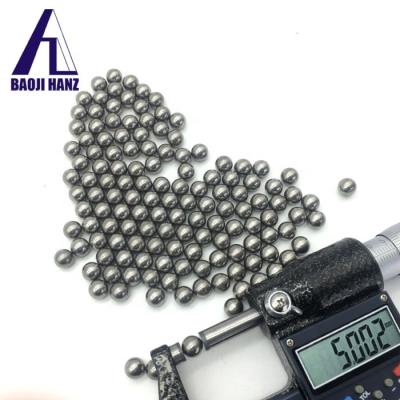 China Outdoor activities fishing 5.0mm wolfram tungsten lure weight beads ball for fishing weight for sale