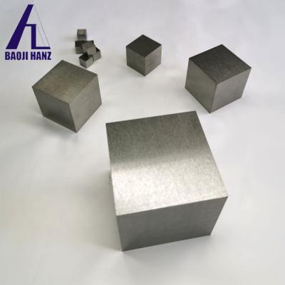 China Eco-friendly Material Elemental Cubes Pure Molybdenum Block Ingot Cube For Sale for sale