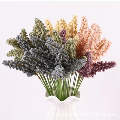 China Hot Sale Foam Plastic Flowers Bubble DaSong Artificial Flowers For Hotel Wedding Decoration for sale