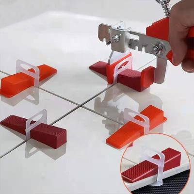 China Modern Tile Accessories Floor Leveler Clips Tools Spacers Reusable Lippage Tile Leveling System for sale