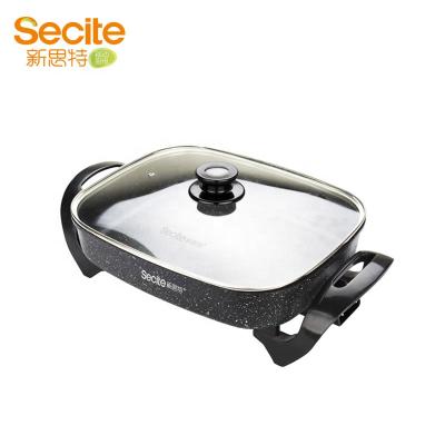 China 38*30 Commercial Alu Die Molded Nonstick Electric Multi Function Soup Hot Pot for sale