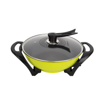 China Sustainable Fast Heat 30CM Multifunctional Cooking Pot Electric Wok for sale