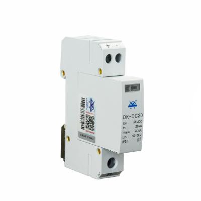 China TT/TN System DC Surge Arrester SPD 24V 48V 110V Surge Protection Device for sale